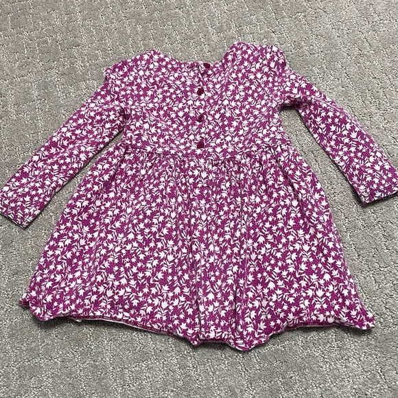 Crazy 8 magenta & white floral dress 3T - Picture 3 of 3